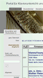 Mobile Screenshot of klavierlehrer-wien.at
