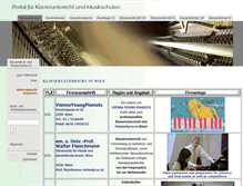 Tablet Screenshot of klavierlehrer-wien.at